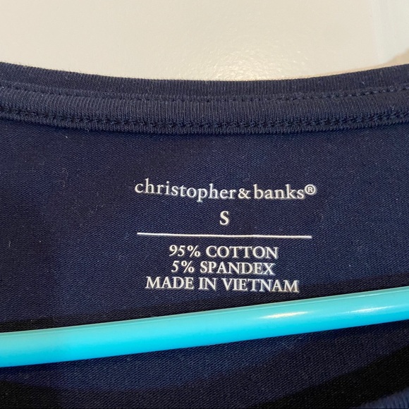 Basic Navy Tee - Picture 3 of 4